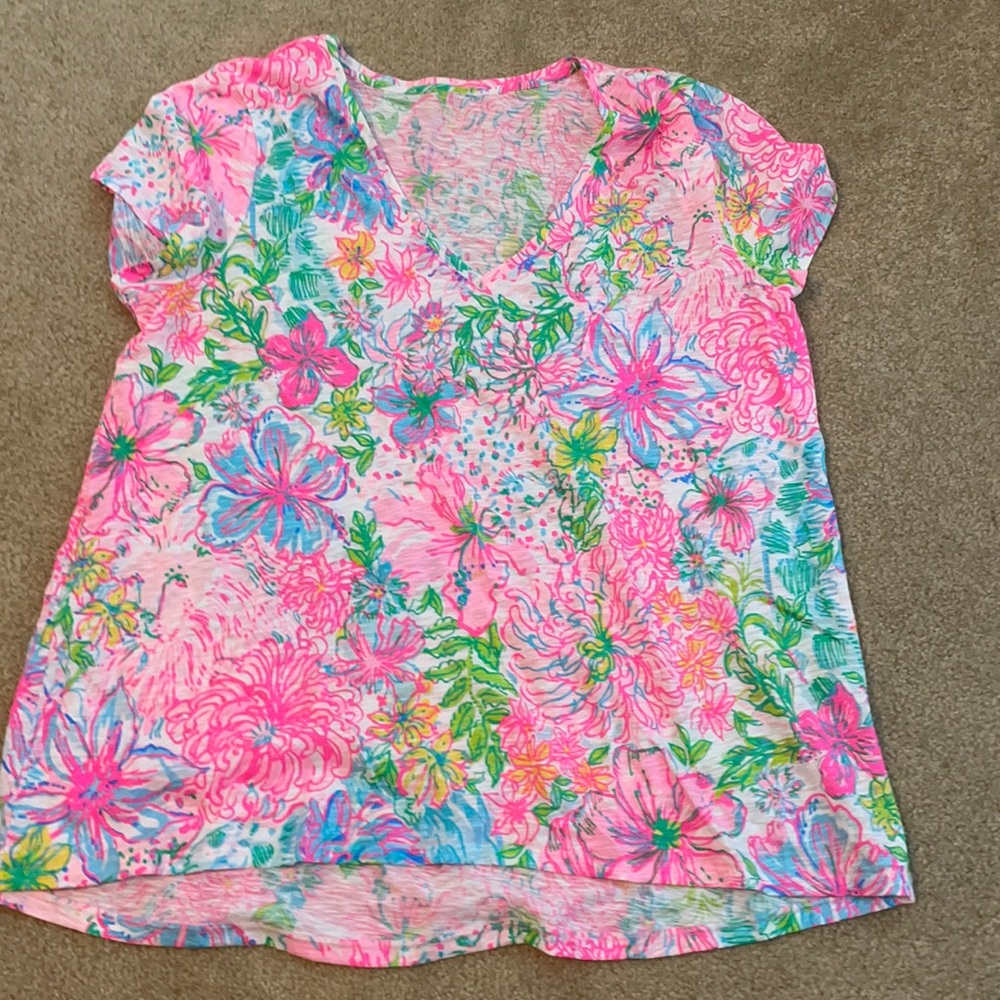 Lilly Pulitzer Etta V-Neck XXL